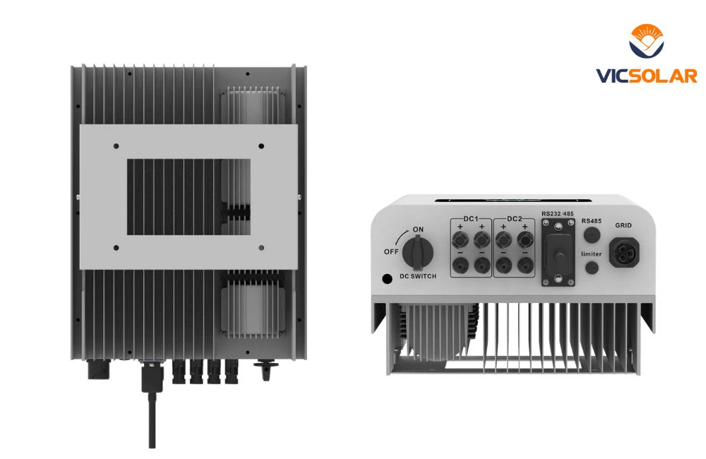 Biến Tần Hòa Lưới 1 Pha Deye 10kW SUN-10K-G02P1-EU-AM2 cấu tạo