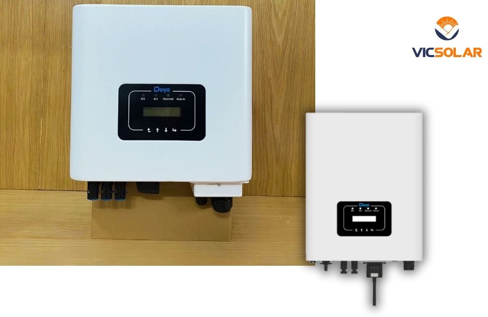 Biến Tần Hòa Lưới 1 Pha Deye 8kW SUN-8K-G02P1-EU-AM2 ảnh thật