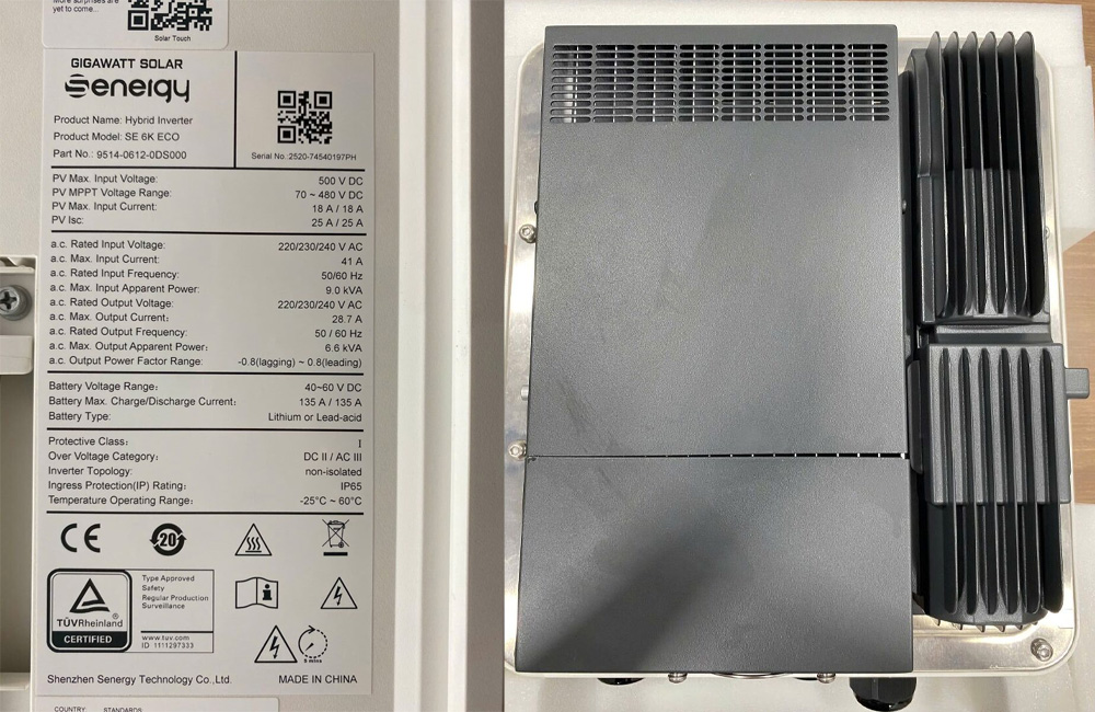 Biến Tần Hybrid Senergy 6kW SE 6K ECO cao cấp