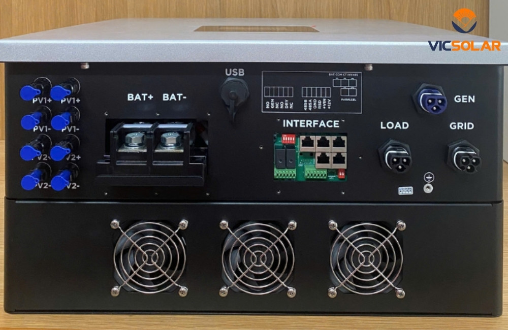 Biến Tần Luxpower Hybrid GEN-LB-EU 8K mặt sau