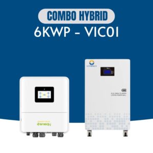 Bộ năng lượng mặt trời 6KW cho hộ gia đình-VIC01