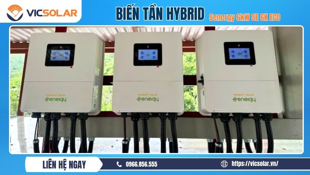 Chi Tiết Sản Phẩm Biến Tần Hybrid Senergy 6kW SE 6K ECO - VIC04