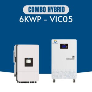 Combo điện mặt trời tự lắp lưu trữ 6kw VIC5