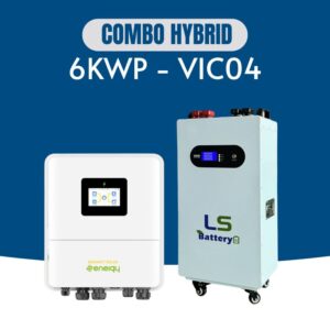 Combo tự lắp điện mặt trời 6kw lưu trữ 15kwh VIC04-2