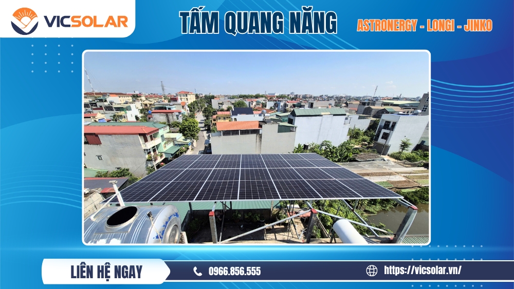 Tấm pin năng lượng mặt trời Astronergy 610W - VIC11