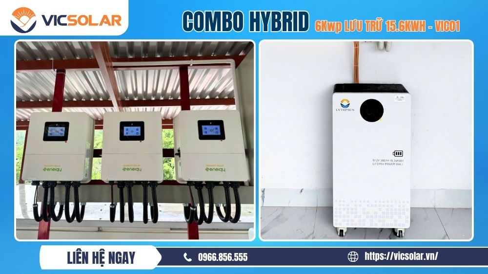 Giới thiệu về bộ nặng lượng mặt trời 6kw cho hộ gia đình vic 01 - 2
