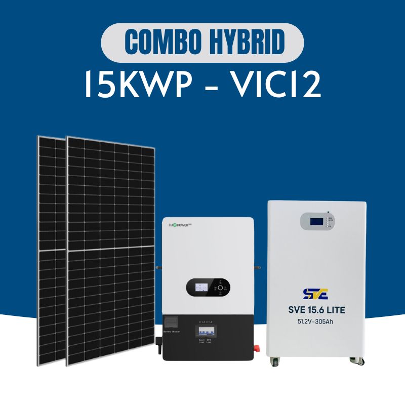 Gói điện mặt trời 15kwp – VIC12 (Giảm 4- 5 triệu tiền điện) 2