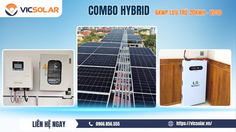 Hệ thống điện mặt trời 10kw lưu trữ 20kwh vic10 giới thiệu-2