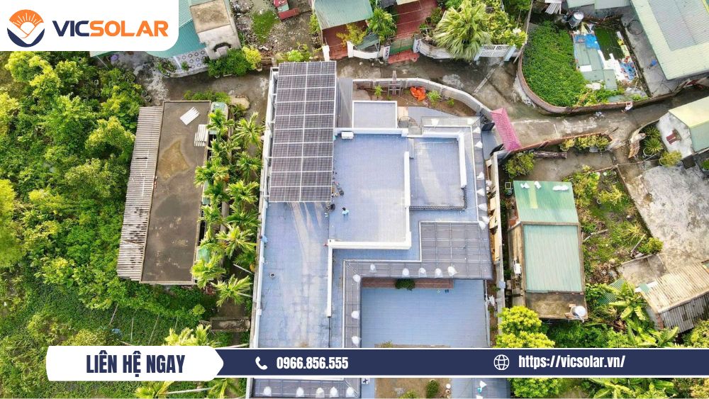 Lắp đặt điện mặt trời 12Kw tại Quảng Ninh