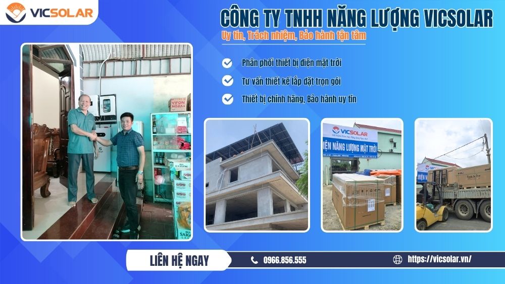 Lắp đặt điện năng lượng mặt trời bộ điện năng lượng mặt trời