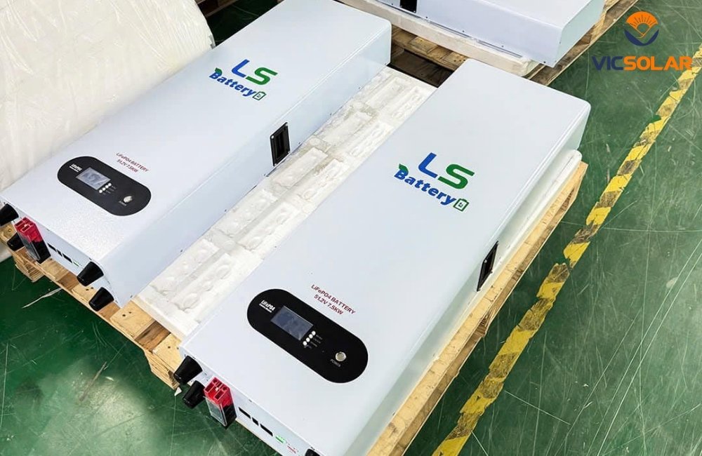 Pin Lưu Trữ LS Battery 51.2V150Ah 7.5kwh ảnh thật