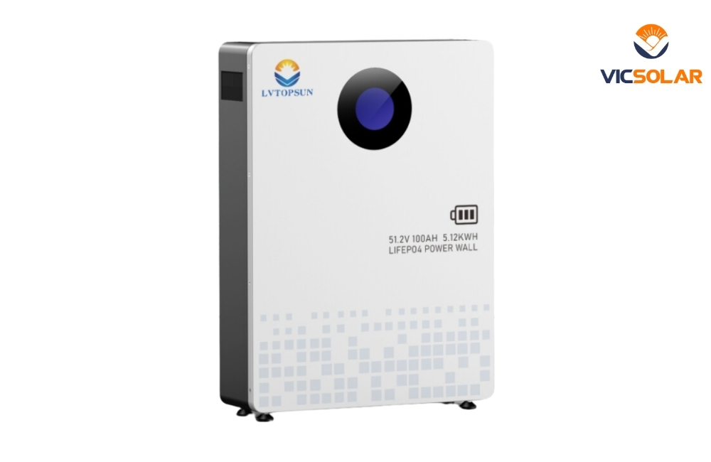 Pin Lưu Trữ Lvtopsun 51.2v100Ah 5.12kWh giá tốt