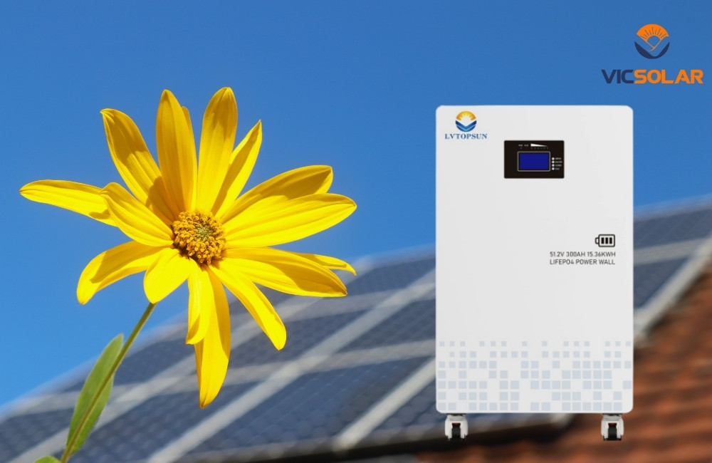 Pin Lưu Trữ Lvtopsun 51.2v300Ah 15.36kWh giá tốt