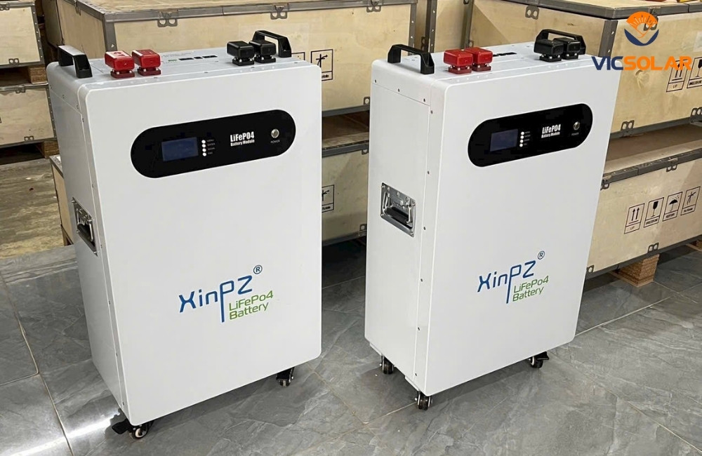 Pin lưu trữ Xinpz 51.2V400Ah 20Kwh chính hãng