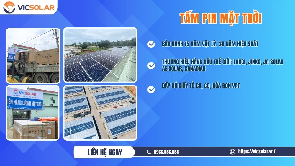 tấm pin mặt trời là gì