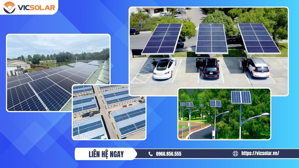 Ứng dụng tấm pin năng lượng mặt trời