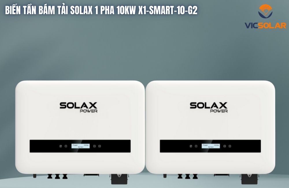 Biến Tần Bám Tải SOLAX 1 Pha 10KW X1-SMART-10-G2 chính hãng