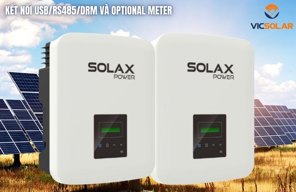 Biến Tần Bám Tải SOLAX 3 Pha 15KW X3-MIC-15K-G2 cao cấp