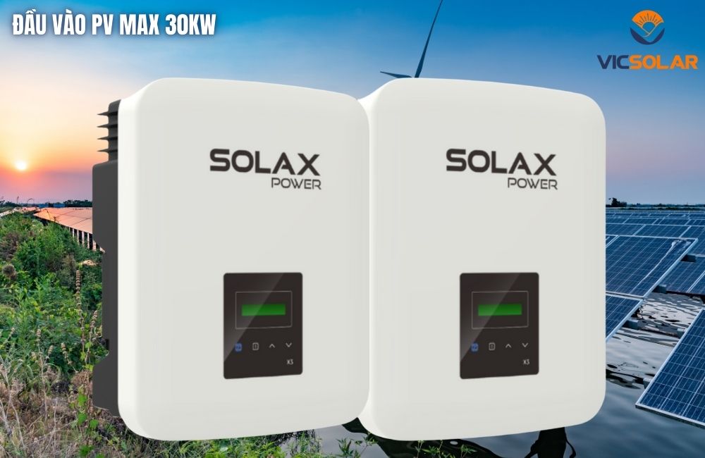 Biến Tần Bám Tải SOLAX 3 Pha 15KW X3-MIC-15K-G2 giá tốt