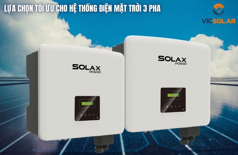 Biến Tần Hoà Lưới 3 Pha 30KW SOLAX X3-PRO-G2 cao cấp