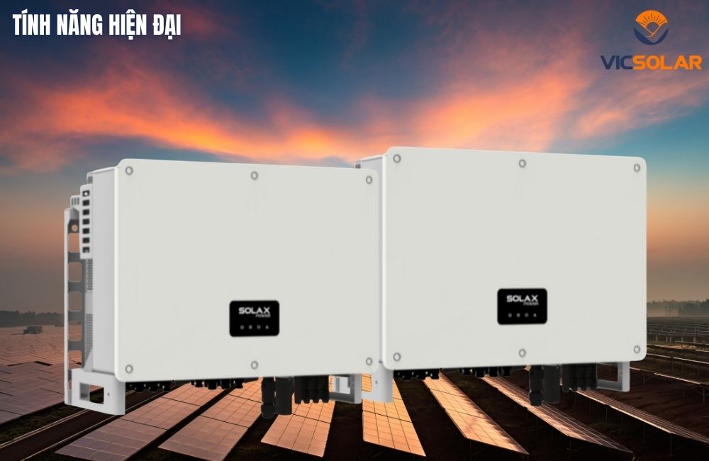 Biến Tần Hoà Lưới 3 Pha 50KW SOLAX X3-MEGA-G2 cao cấp