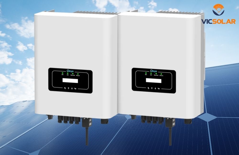 Biến tần hòa lưới 3 pha Deye 10Kw SUN-10K-G06 ảnh thật