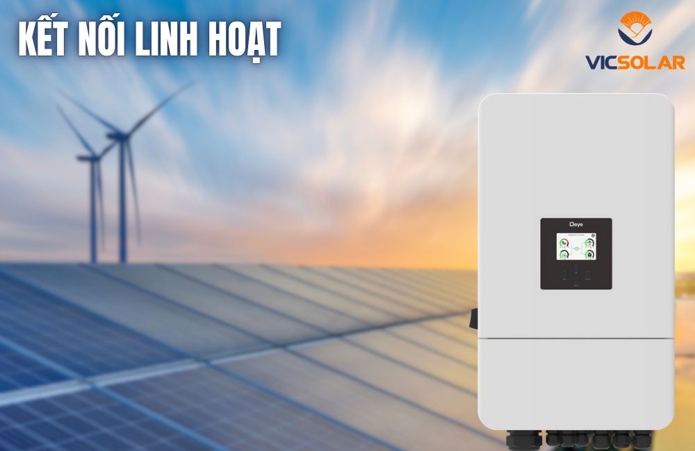 Biến tần hybrid 3 Pha Deye 10Kw SUN-10K-SG05LP3-EU-SM2 giá tốt