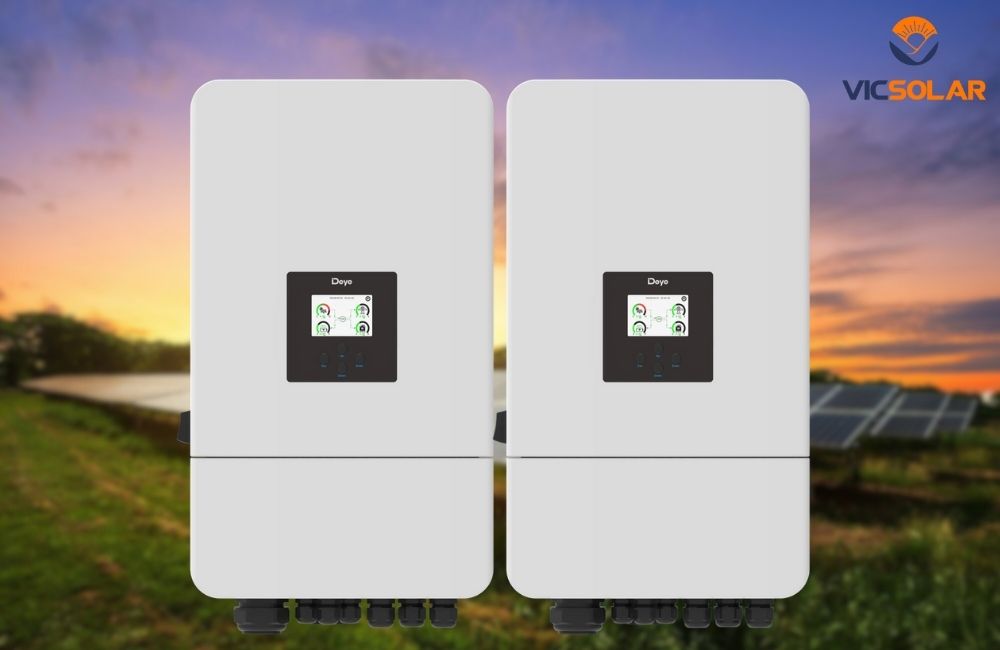 Biến tần hybrid 3 Pha Deye 12Kw SUN-12K-SG05LP3-EU-SM2 chính hãng
