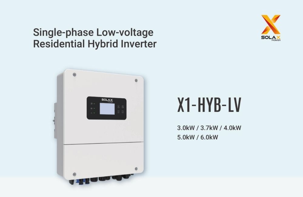 Biến tần Hybrid SolaX 5kW X1-HYB-5.0-LV chính hãng