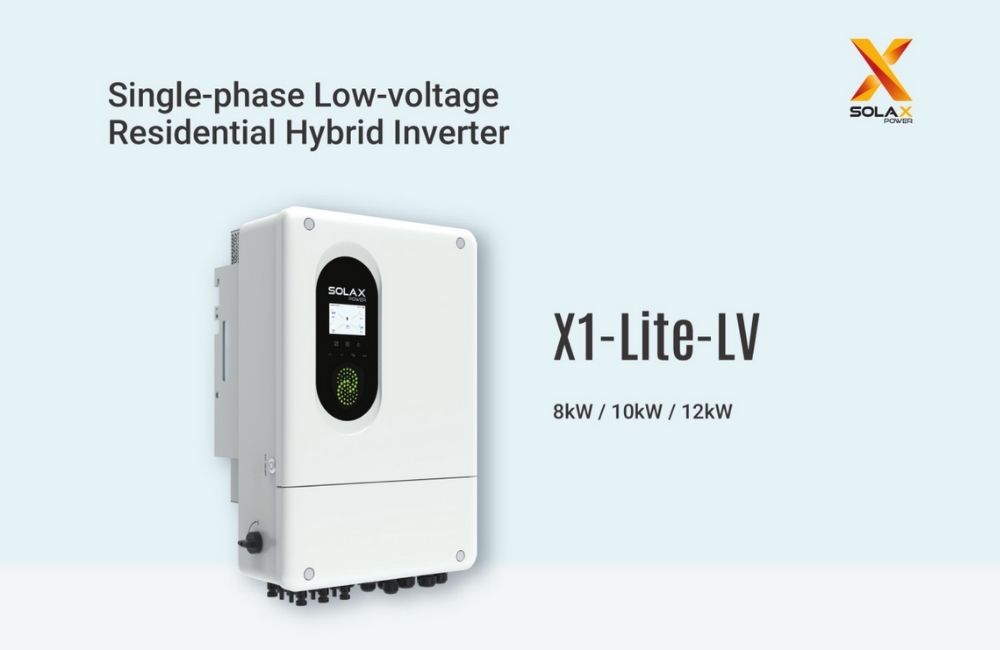 Biến tần Hybrid Solax 8kW 1 Pha X1-LITE-8.0-LV giá tốt