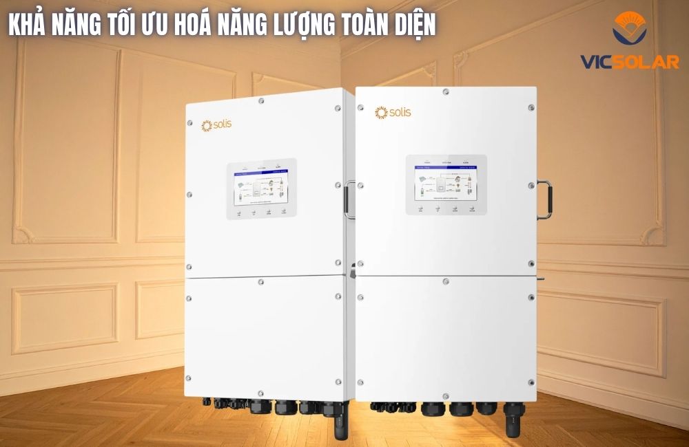 Biến tần Hybrid Solis 12kW S6-EH1P12K03-NV-YD-L cao cấp