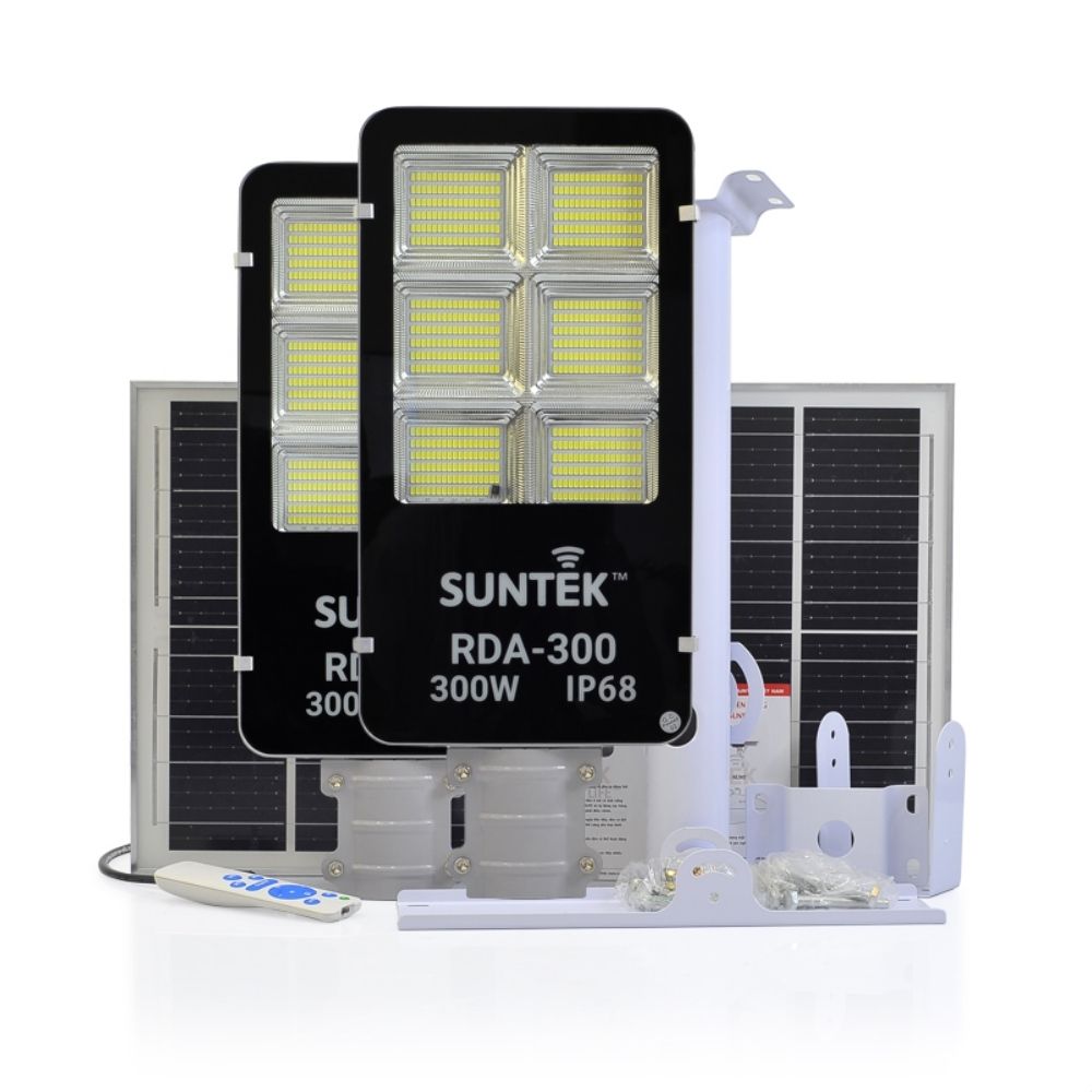 Đèn Đường Năng Lượng Mặt Trời SUNTEK RDA-300 full