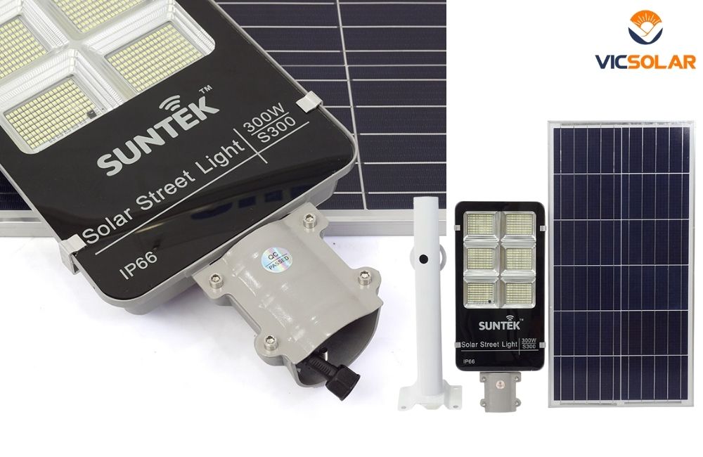Đèn Đường Năng Lượng Mặt Trời SUNTEK S300 chính hãng
