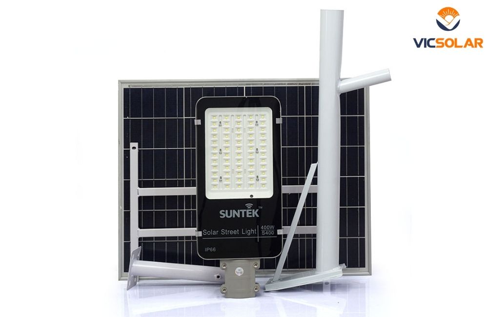 Đèn Đường Năng Lượng Mặt Trời SUNTEK S400 cao cấp
