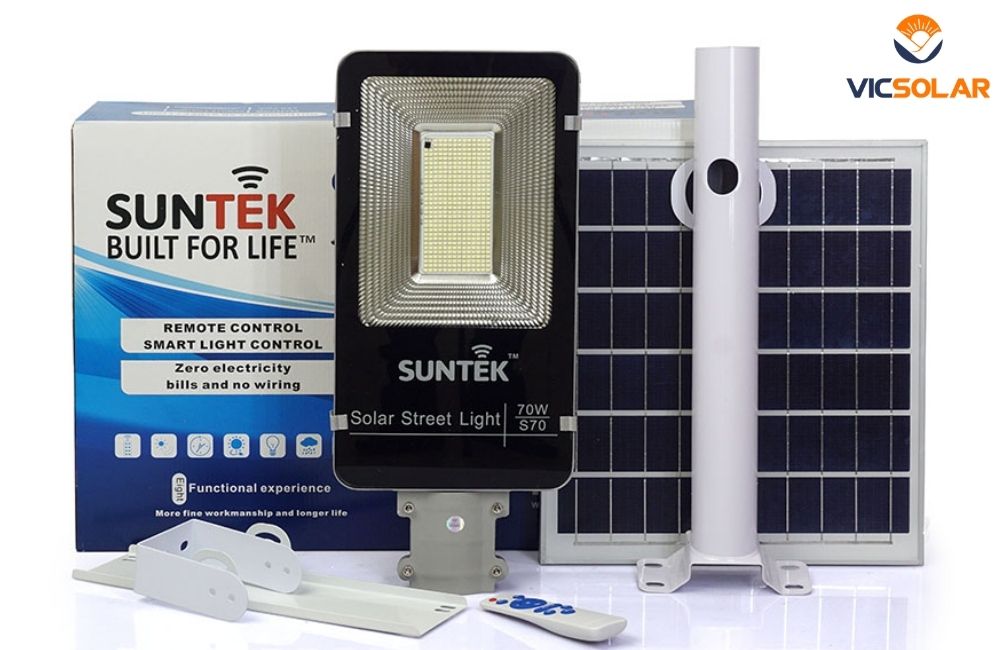 Đèn Năng Lượng Mặt Trời SUNTEK S70 cao cấp