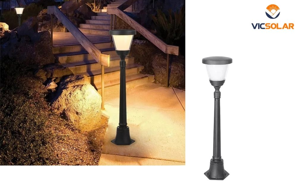 Đèn Sân Vườn Năng Lượng Mặt Trời SUNTEK-GD58 cao cấp