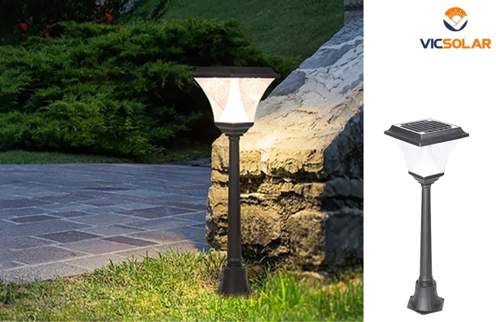 Đèn Sân Vườn Năng Lượng Mặt Trời SUNTEK-GD68 cao cấp