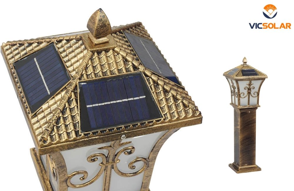 Đèn Sân Vườn Năng Lượng Mặt Trời SUNTEK SV-01 Plus chi tiết