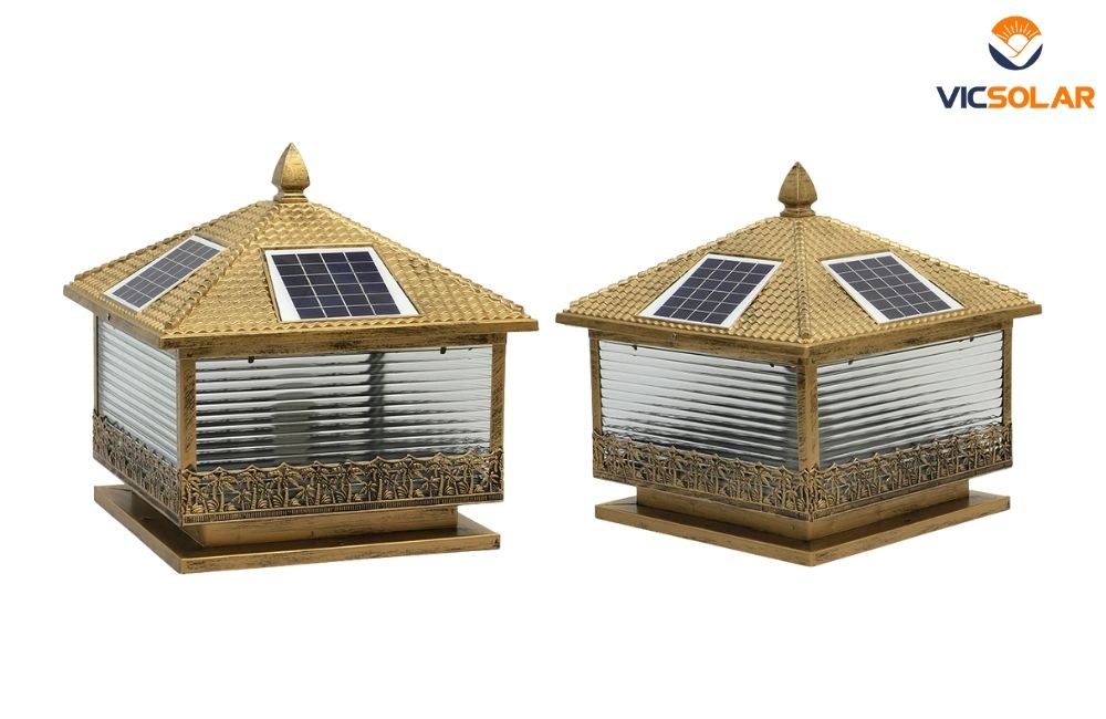 Đèn Trụ Cổng Năng Lượng Mặt Trời SUNTEK TC03 chi tiết
