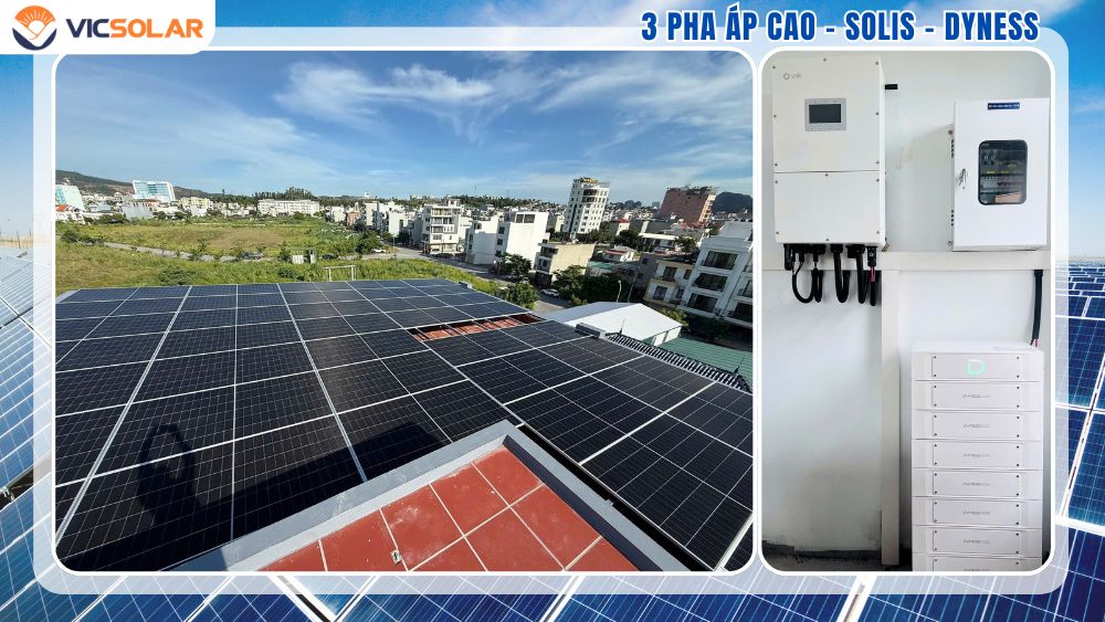 Hệ thống điện mặt trời 3 pha áp cao 15kwp - VIC20: Giới thiệu