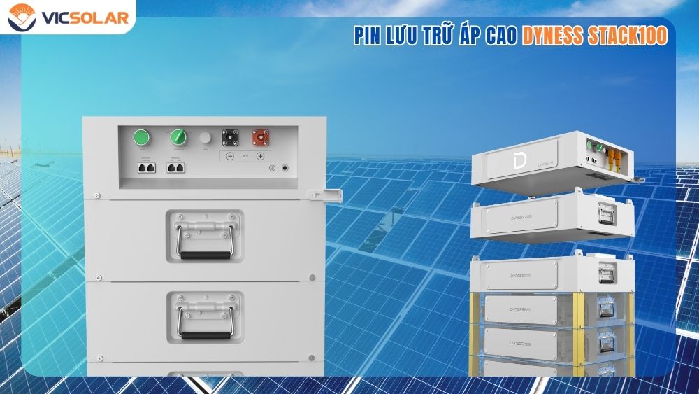 Pin lưu trữ áp cao 15kwh Dyness Stack100: Đặc điểm nổi bật