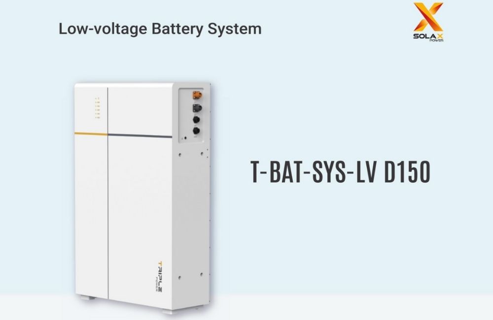 Pin Lưu Trữ LITHIUM SOLAX Áp Thấp T-BAT-SYS-LV D150 chính hãng