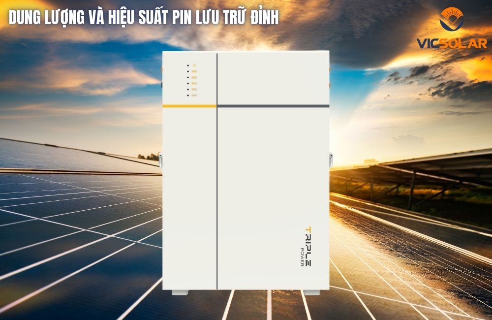 Pin Lưu Trữ LITHIUM SOLAX Áp Thấp T-BAT-SYS-LV D53 giá rẻ