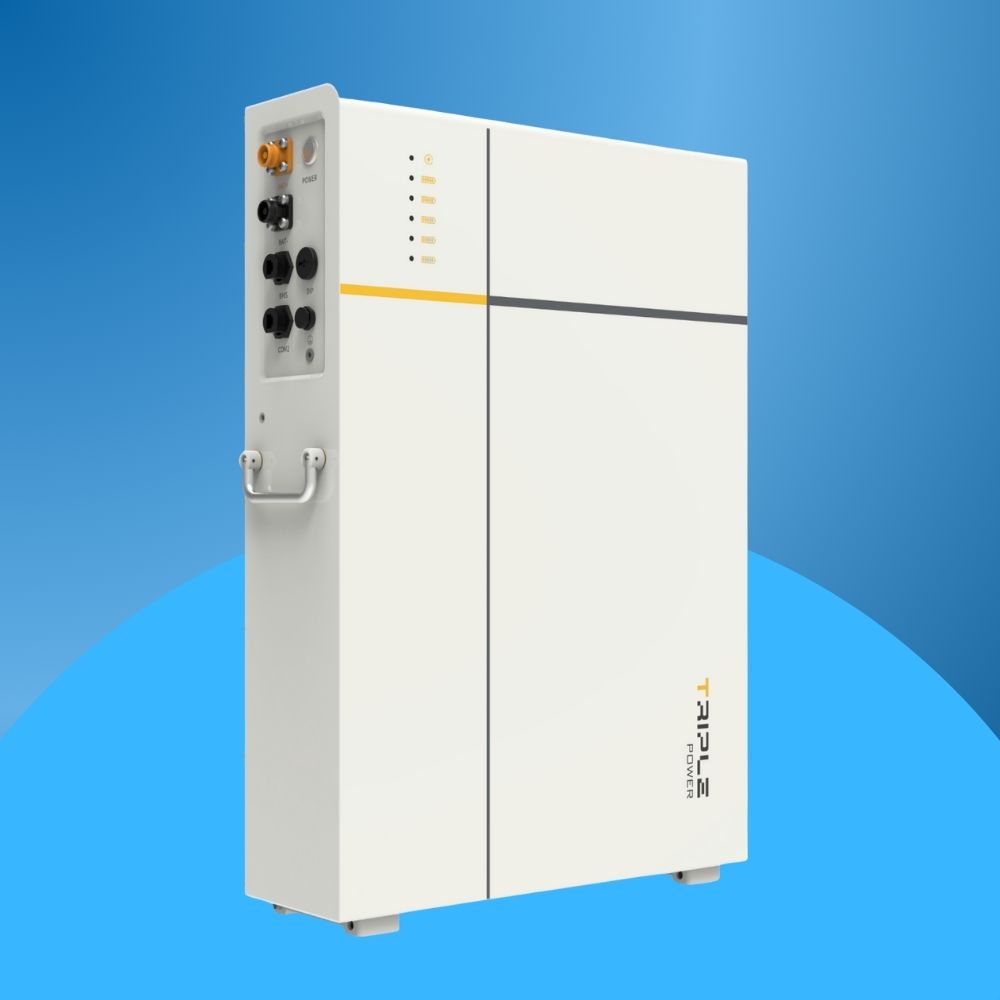 Pin Lưu Trữ LITHIUM SOLAX Áp Thấp T-BAT-SYS-LV D53 mặt nghiêng