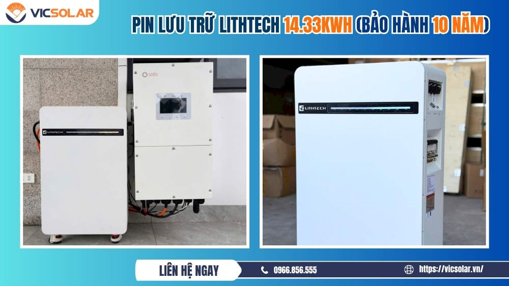 Pin lưu trữ Lithtech 14.33Kwh: Ưu điểm nổi bật - 2