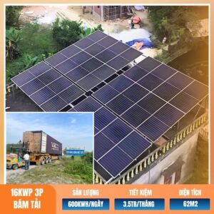 16 kWp bám tải 3P
