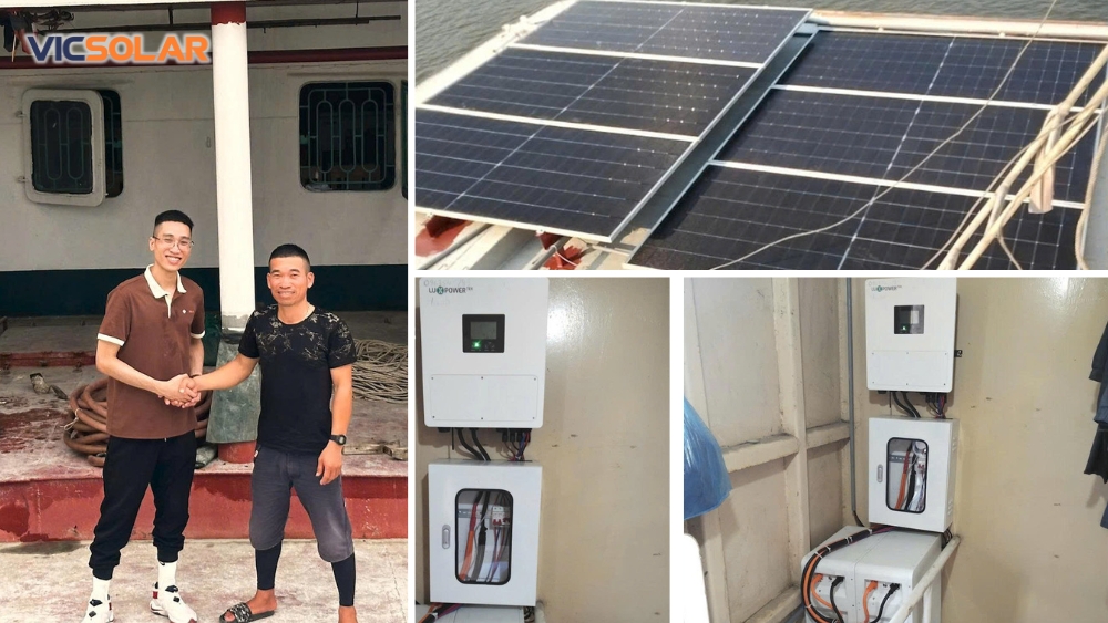 Chi phí lắp điện mặt trời tàu thủy