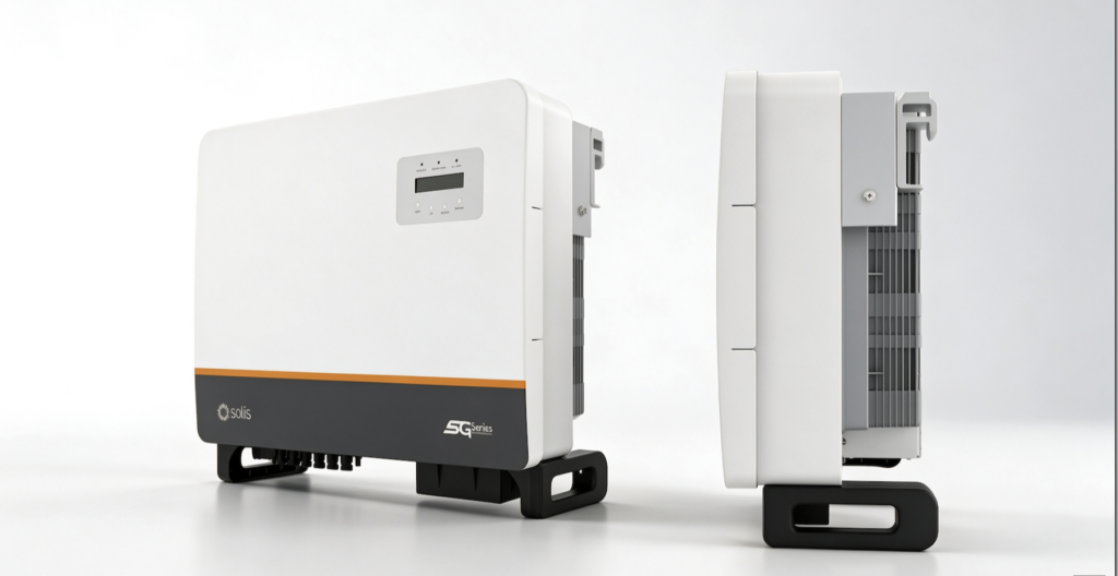 Biến tần hòa lưới bám tải Solis 3 pha 40kW S5-GC40K – Giải pháp điện mặt trời công nghiệp hiệu suất cao.