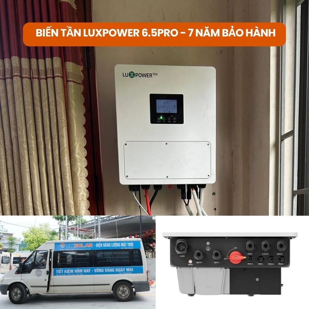 Biến tần Luxpower 6.5pro vic33