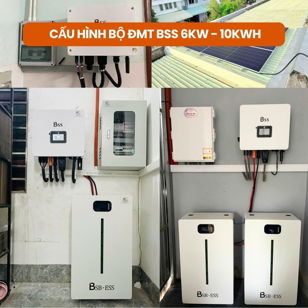 Bảng cấu hình bộ điện mặt trời BSS 6kW VIC 41